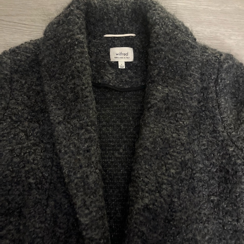 Aritzia Wilfred Wool Blend Cardigan
